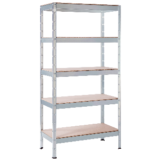 Schulte Steck- Schwerlastregal 180x90x40cm mit 5 Böden je 100kg Fachlast-Beschreibung lesen