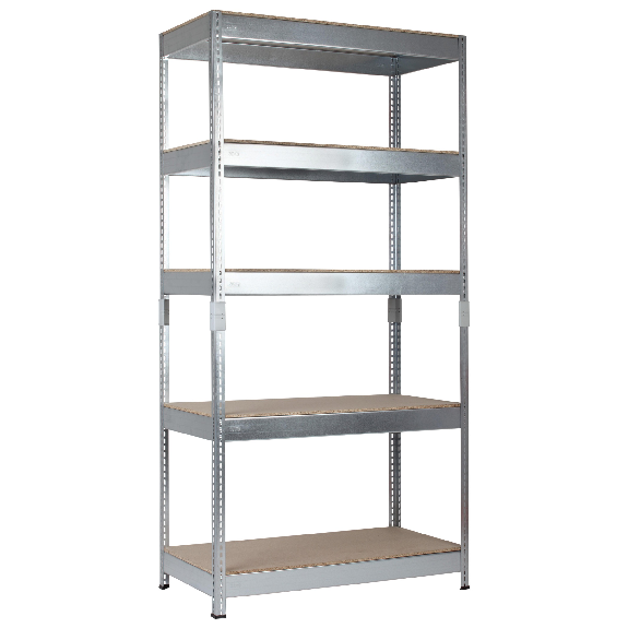 Schulte Steck- Schwerlastregal 200x100x50cm mit 5 Böden 300kg Fachlast-Beschreibung lesen