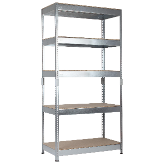 Schulte Steck- Schwerlastregal 200x100x50cm mit 5 Böden 300kg Fachlast-Beschreibung lesen