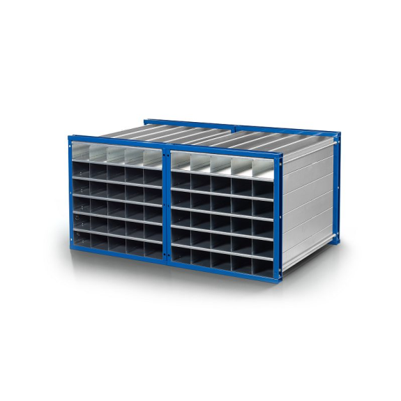 RR Industrietechnik Wabenregal RWR-16/1 1000x1000x1000mm mit 16 Fächern RAL 5010 Enzianblau RR Industrietechnik Wabenregal RWR-16/1 1000x1000x1000mm mit 16 Fächern RAL 5010 Enzianblau-Beschreibung lesen