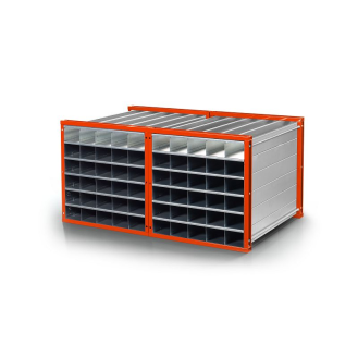 Wabenregal 1000x1000x1000mm mit 16 Fächern-Beschreibung lesen