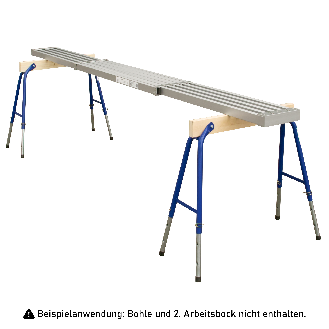 Iller Arbeitsbock höhenverstellbar bis 350kg Tragkraft-Beschreibung lesen