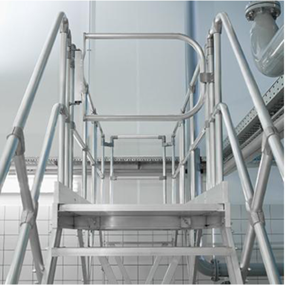 Treppen-Modul 2290mm Plattformoberkante Aluminium geriffelt 11 Stufen Treppen-Modul 2290mm Plattformoberkante Aluminium geriffelt 11 Stufen-Beschreibung lesen