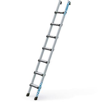 Zarges Anlegeleiter Comfortstep L 7 gepolsterte Stufen-Beschreibung lesen