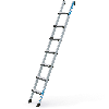 Zarges Anlegeleiter Comfortstep L 7 gepolsterte Stufen