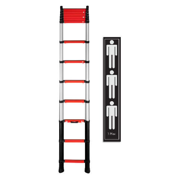 Anlegeleiter Rescue Line Feuerwehr 13 Sprossen 4,1m-Beschreibung lesen