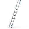 Zarges Anlegeleiter Comfortstep L 8 gepolsterte Stufen