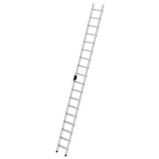 MUNK Stufenanlegeleiter mit Ergo-Pad ohne Traverse 18 Stufen-Beschreibung lesen