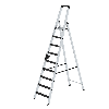 Stehleiter mit Clip-Step R13 9 Stufen Stehleiter mit Clip-Step R13 9 Stufen