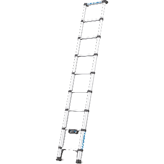 Zarges Compactstep L Teleskop- Sprossen- Anlegeleiter 9 Sprossen-Beschreibung lesen