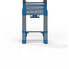 Zarges Compactstep L Teleskop- Sprossen- Anlegeleiter 9 Sprossen Zarges Compactstep L Teleskop- Sprossen- Anlegeleiter 9 Sprossen