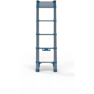 Zarges Compactstep L Teleskop- Sprossen- Anlegeleiter 9 Sprossen-Beschreibung lesen