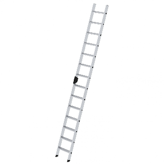 MUNK Stufenanlegeleiter mit Ergo-Pad ohne Traverse 14 Stufen-Beschreibung lesen