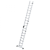 MUNK Stufenanlegeleiter mit Traverse und Ergo-Pad 18 Stufen