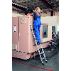 Zarges Anlegeleiter Comfortstep L 10 gepolsterte Stufen Zarges Anlegeleiter Comfortstep L 10 gepolsterte Stufen