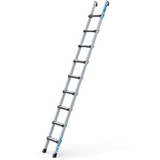 Zarges Anlegeleiter Comfortstep L 9 gepolsterte Stufen-Beschreibung lesen