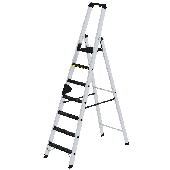 Escalera de pie con clip-step R13 250kg, 7 peldaños-Leer más