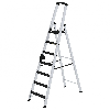 Stehleiter mit clip-step R13 250kg, 7 Stufen