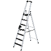 Stehleiter mit clip-step R13 250kg, 7 Stufen