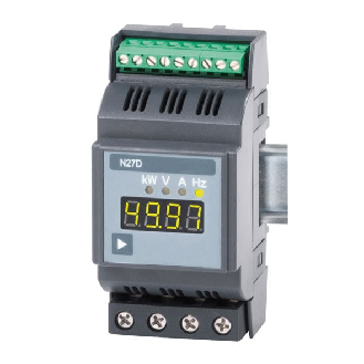 PCE Instruments Hutschienen-Messgerät PCE-N27D Messung von Strom |Spannung |Wirkleistung |Frequenz |CAT III 300 V-Beschreibung lesen