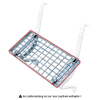 Iller Laufrost, Trittrost 60x25cm anthrazit-Beschreibung lesen