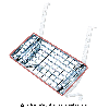 Iller Laufrost, Trittrost 80x25cm anthrazit Iller Laufrost, Trittrost 80x25cm anthrazit