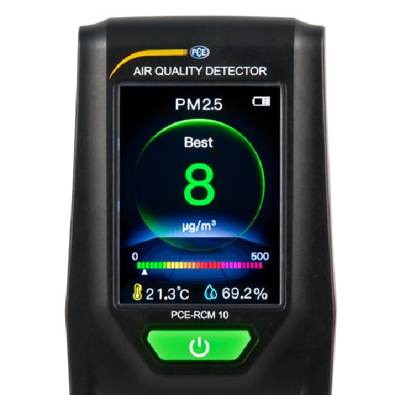 PCE Instruments Analyseur de particules PCE-RCM 10-Lire la description