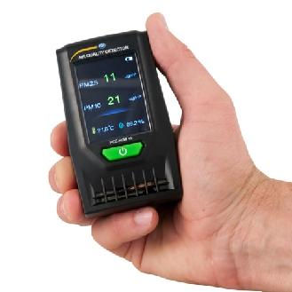 PCE Instruments Analyseur de particules PCE-RCM 10-Lire la description