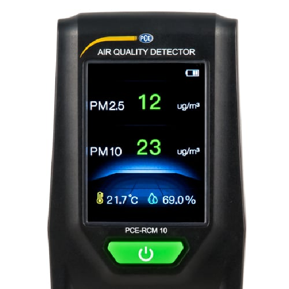 PCE Instruments Analyseur de particules PCE-RCM 10-Lire la description