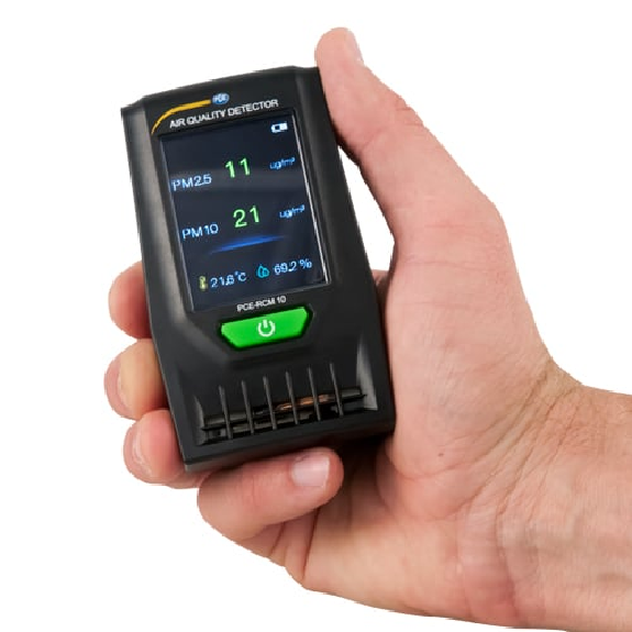 PCE Instruments Analyseur de particules PCE-RCM 10-Lire la description