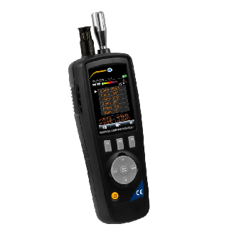 PCE Instruments Partikelzähler PCE-PCO 1 |Partikelmesskanalgrößen:0,3 / 0,5 / 1,0 / 2,5 / 5,0 / 10 µm |Datenlogger-Beschreibung lesen