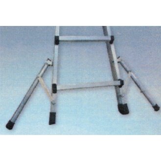 Klappleiter aus Aluminium mit Standverbreiterung 4x4 Sprossen-Beschreibung lesen