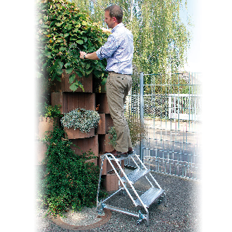 MUNK Aluminium Arbeitspodest 4 Stufen-Beschreibung lesen