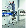 Zarges genietete Stehleiter eloxiert XLstep B 2x6 Stufen Zarges genietete Stehleiter eloxiert XLstep B 2x6 Stufen