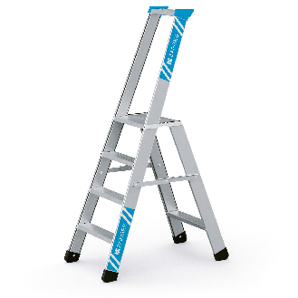 Zarges Stehleiter Seventec S mit Sicherheitsplattform 5 Stufen-Beschreibung lesen