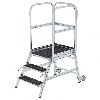 MUNK Podestleiter mit Rollen und Griff R13 Korund 3 Stufen MUNK Podestleiter mit Rollen und Griff R13 Korund 3 Stufen