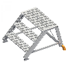 110 Alu Anstieg 80cm breit 3 Stufen