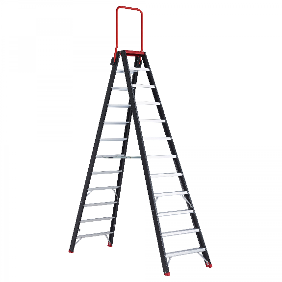 Altrex Taurus beidseitig begehbare Stufenleiter TDO 12 Stufen mit Bügel Altrex Taurus beidseitig begehbare Stufenleiter TDO 12 Stufen mit Bügel-Beschreibung lesen