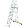 Podestleiter klappbar 12 Stufen