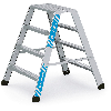 Zarges Arbeitspodest Seventec BP klappbar 2x4 Stufen