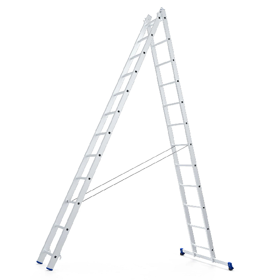 Werner Mehrzweckleiter 2x12 Sprossen-Beschreibung lesen