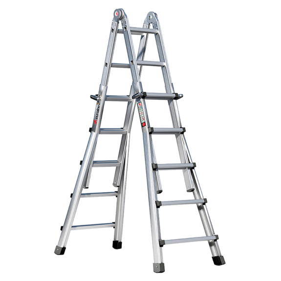 Euroline Premium 31601 Vario-Klappleiter 4x5 Sprossen-Beschreibung lesen