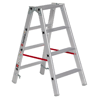 Euroline 20577 Stufenstehleiter 2x4 Stufen-Beschreibung lesen