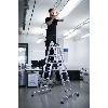MUNK Vielzweckleiter mit Nivello Traverse 4x4 Sprossen
