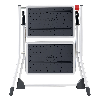 Hailo MK60 Mini Klapptritt weiß 2 Stufen Hailo MK60 Mini Klapptritt weiß 2 Stufen