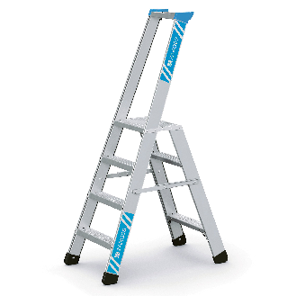 Zarges Stehleiter Seventec RC 4 Stufen-Beschreibung lesen