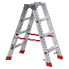Euroline Premium 30577 Stufenstehleiter 2x4 Stufen Euroline Premium 30577 Stufenstehleiter 2x4 Stufen