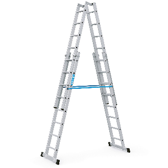 Zarges Sprossen-Stehleiter Vario B 4x8 Sprossen-Beschreibung lesen