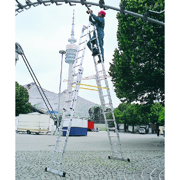 Mehrzweckleiter 4 x 8 Sprossen-Beschreibung lesen