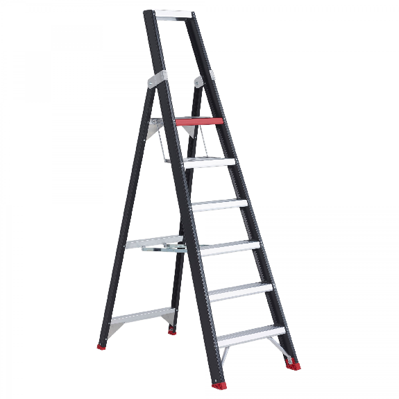 Altrex Taurus einseitig begehbare Stufenstehleiter TGB 6 Stufen-Beschreibung lesen